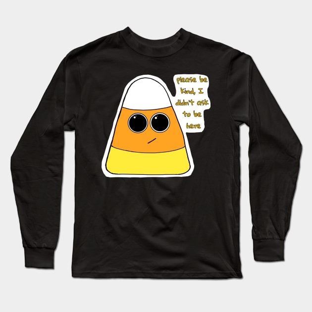 Controversial Candy Corn Long Sleeve T-Shirt by Underbite Boutique